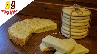 Traditional Buttery Shortbread Biscuits  3 Ways  ggmix [upl. by Isyed]