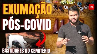 EXUMAÃ‡ÃƒO DE CORPO SEPULTADO COM SACO CADAVÃ‰RICO PÃ“SPANDEMIA IMPRESSIONANTE [upl. by Phemia719]