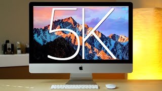 2017 5K iMac Review  Faster Lower Price and an Amazing display [upl. by Llerroj]