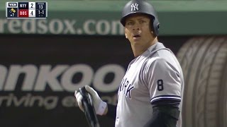 NYYBOS ARod comes in to pinchhit at Fenway [upl. by Ennaegroeg]