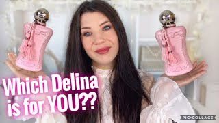 DELINA VS DELINA EXCLUSIF Perfume Comparison Parfums de Marly [upl. by Ymmas]