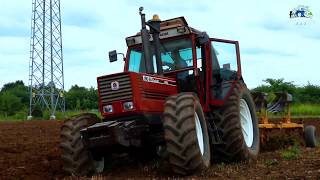 SOUND FIATAGRI 18090 amp Moro 4 vomeri  aratura 2019  agriteam323 [upl. by Nagiem638]