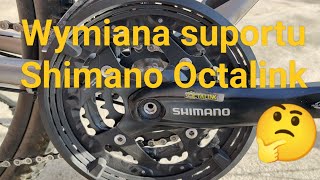 Wymiana suportu Shimano Octalink [upl. by Reehsab]