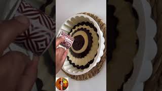 İKİ RENKLİ ZEBRA KEK TARİFİ 😍👌💯 shorts short viral asmr viralvideo [upl. by Germain]