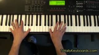 Dont Worry Baby by The Beach Boys  KeyboardPiano Lesson Preview [upl. by Bum397]