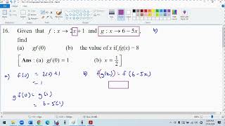 F4 C1 E Composite Functions Q16 [upl. by Baudelaire]