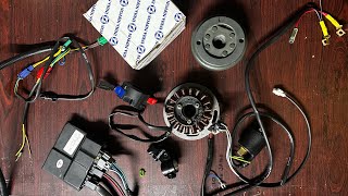 YAMAHA RX100 ACG SELF STARTER KIT SOUNDLESS SELF STARTER yamaha rxking rx100 viral trending [upl. by Anais]