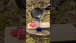 Amazing Lifehacks BudgetFriendly Night Lamp from Old Wax and a Bottle survival camping [upl. by Nerok]