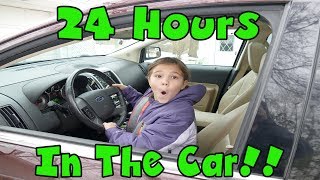 24 Hours Trapped In A Car 24 Hours Overnight In A Car 24 Hour Challenge With LOL Dolls [upl. by Erick]