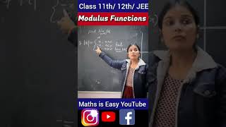 Modulus functions  Limits amp Derivatives Class 11 Math Ch 13 shorts youtubeshorts ashortaday jee [upl. by Walton827]