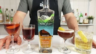 4 MOST POPULAR SCOTCH WHISKY COCKTAILS [upl. by Nelluc556]