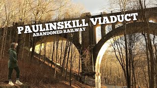 Paulinskill Viaduct Full Exploration Abandoned Railroad Bridge [upl. by Kusin17]