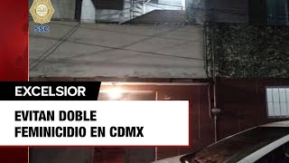 Evitan doble feminicidio en CDMX [upl. by Grote]