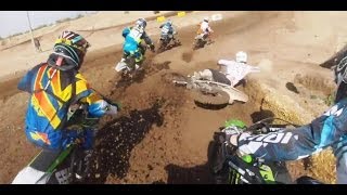 MotoSport Helmet Cam Casey Brennan  Arizona Cycle Park [upl. by Odlawso69]