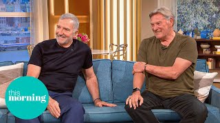 Football Legends Souness amp Hoddle Open Up On Battling With Heart Health  This Morning [upl. by Namrej]