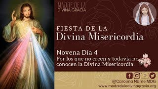 NOVENA DE LA DIVINA MISERICORDIA  DÍA 4 [upl. by Bein773]