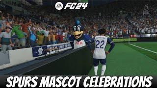 How to do FC 25 Mascot Celebrations With Tottenham Hotspur [upl. by Jecon]