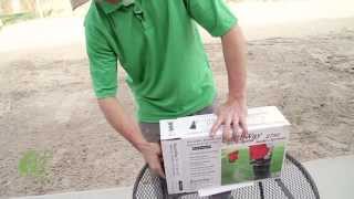 How to Set Up a Grass Seed Earthway Spreader H593  Natures Finest Seed [upl. by Pernick435]