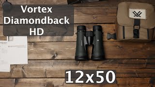 Vortex Diamondback HD 12x50 unboxing [upl. by Dirrej594]