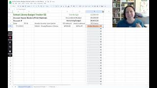 How to Use the Library Budget Spreadsheet from Mrs J in the Library [upl. by Rokach]