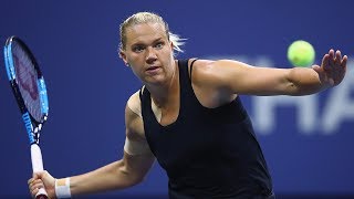 US Open 2017 In Review Kaia Kanepi [upl. by Cogswell801]