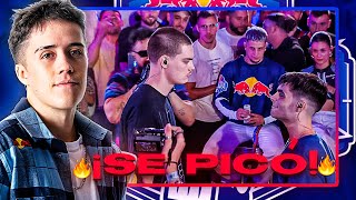 GAZIR reacciona a NAVAS vs FORCE y vs MR EGO en RED BULL BATALLA 🐓 [upl. by Eynobe]