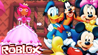 Mickey Mouse Clubhouse Characters ESCAPE DIGITAL CIRCUS CANDY LAND PRISON RUN in Roblox [upl. by Myrilla]