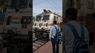 22307 Howrah Bikaner Express arriving Etawah with HWH WAP 7 shorts [upl. by Niel]