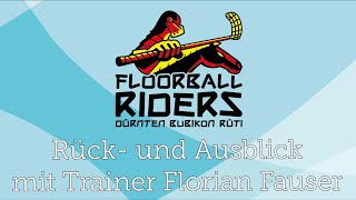 Saisonvorschau 202021 Floorball Riders DürntenBubikonRüti [upl. by Red]