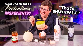 Chef vs Normal Taste Testing Pretentious Ingredients  S2 E9 [upl. by Llewej]