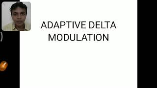 ADAPTIVE DELTA MODULATION NICE EXPLANATION IN TAMIL [upl. by Kiele639]