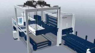 TRUMPF Lagersysteme Aufbau Funktionen und Erweiterungen des TruStore Kompaktlagers [upl. by Ihskaneem]