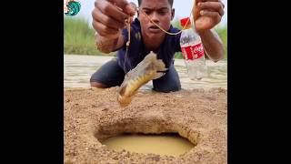 Viral short fishing video fish fishingvillageboy [upl. by Ayrb]