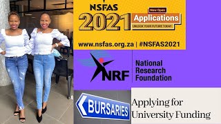 How to Apply for NSFAS and NRF  Pholotwins [upl. by Woody95]