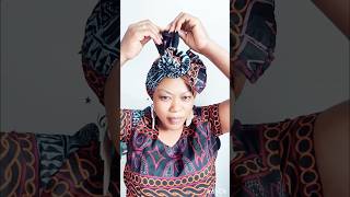 3 styles with less than 1m scarfheadwraptutorial youtubeshort calistastarbeautyheadwraptuto [upl. by Amena]