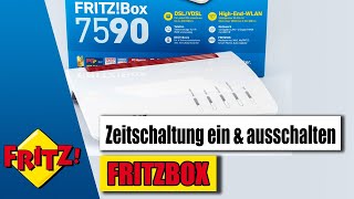 FritzBox 7590 Zeitschaltung einschalten amp ausschalten ✅ Tutorial 2024 [upl. by Amelus]