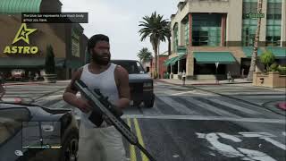 Grand Theft Auto V  Hotel Assassination Assassinate The Target Shoot Through SUV w Sniper Rifle [upl. by Nasas900]