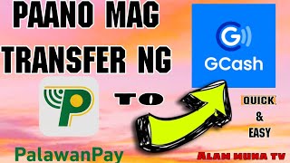 Paano mag transfer ng PALAWANPAY TO GCASH  Quick and Easy Video [upl. by Wynny]