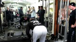 Colin Woodberry training with Dorian Yates [upl. by Crim]