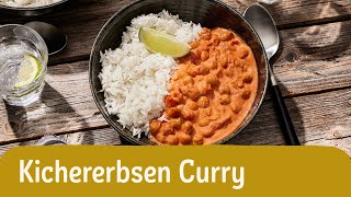 Einfaches KichererbsenCurry – Rezept zum Nachmachen 🍛  REWE Deine Küche [upl. by Lavena]