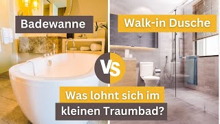 ACHTUNG bei einer Badsanierung Badewanne im Badezimmer Die richtige Entscheidung für Ihr neues Bad [upl. by Lipman104]