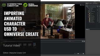 CC Omniverse Connector Tutorial  Getting Started 2 Importing Character USD to Omniverse Create [upl. by Arleen]