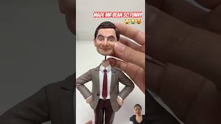 Made Mr Bean So Real So Fun clayartisanjay funny sculpture clayman magic mrbean real craft [upl. by Aidile]