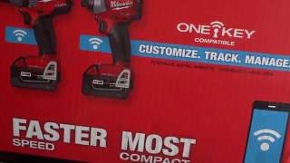 Milwaukee M18 Fuel One Key 279622 Impact Drill Unboxing [upl. by Bowden]