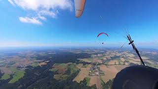 Všechov Tábor 682024 Sailplane  Pglider 1221 Enzo 3 Paragliding Soaring Czech Rep Česko [upl. by Eniroc]