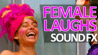 FEMALE LAUGHS  WOMAN LAUGHING High Quality Sound Effects [upl. by Ahasuerus]