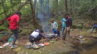 We Cooking inside the Forest waterfall area  Hidden Valley [upl. by Ihcas422]