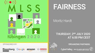 Fairness part 2  Moritz Hardt  MLSS 2020 Tübingen [upl. by Aerol]