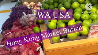 Hong Kong Market Burien Washington USA 🇺🇸 January 25 2024 [upl. by Refotsirhc]