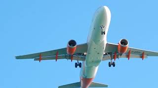 Planes landing on Zakynthos over Kalamaki beach [upl. by Yensehc]